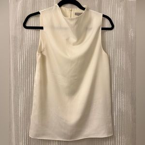 H&M Cream Cowl-Neck Blouse